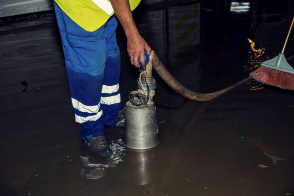 Basement Water Removal in Hudson